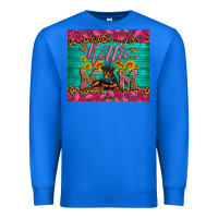 True Royal Rottie mom with roses Premium Sweatshirt - Artiststas