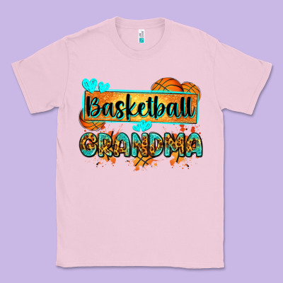 Basketball Grandma With Leopard Classic Tee Designed By Zillion Design Studio