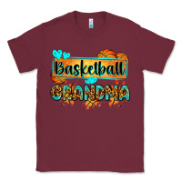 Burgundy basketball grandma with leopard Classic Tee - Zillion Design Studio