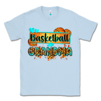 Dusty Blue basketball grandma with leopard Classic Tee - Zillion Design Studio
