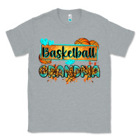 Heather Grey basketball grandma with leopard Classic Tee - Zillion Design Studio