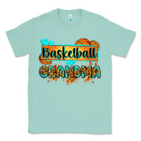 Seafoam basketball grandma with leopard Classic Tee - Zillion Design Studio