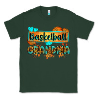 Sports Green basketball grandma with leopard Classic Tee - Zillion Design Studio
