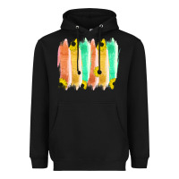 Black Western Color Farm Life Brush Strokes Heavyweight Hoodie - Bettercallsaul