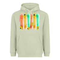 Matcha Western Color Farm Life Brush Strokes Heavyweight Hoodie - Bettercallsaul