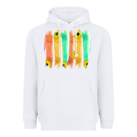 White Western Color Farm Life Brush Strokes Heavyweight Hoodie - Bettercallsaul