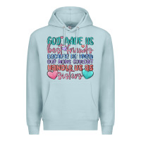 Blue Mist god made us best friend Premium Hoodie - MaliasSmallBusiness