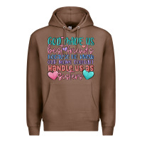 Chestnut god made us best friend Premium Hoodie - MaliasSmallBusiness