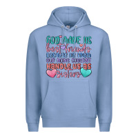 Colony Blue god made us best friend Premium Hoodie - MaliasSmallBusiness