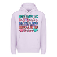 Lilac god made us best friend Premium Hoodie - MaliasSmallBusiness