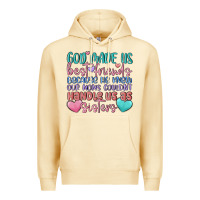 Pina Colada god made us best friend Premium Hoodie - MaliasSmallBusiness