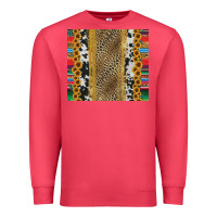 Cardinal western serape cowhide Premium Sweatshirt - Jasminsmagicworld
