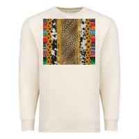 Sandshell western serape cowhide Premium Sweatshirt - Jasminsmagicworld