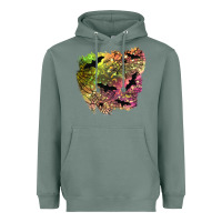 Bat Halloween Patch Heavyweight Hoodie | Teevron