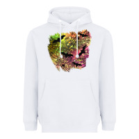 White bat halloween patch Heavyweight Hoodie - BundleAndBundleShop