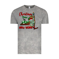 Cloud Rock christmas time in new york Vintage Tee - BarkalooDesign
