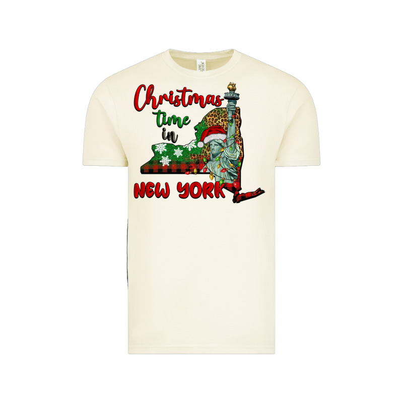 Christmas Time In New York Vintage Tee by BarkalooDesign | Teevron