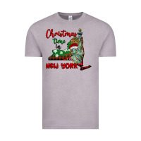 Vintage Zinc christmas time in new york Vintage Tee - BarkalooDesign
