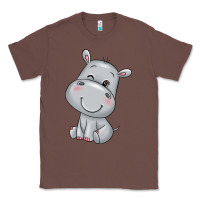 Chestnut hippo Classic Tee - texasbilliewilder