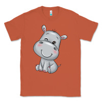 Copper hippo Classic Tee - texasbilliewilder