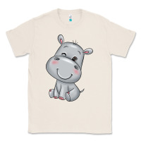 Natural hippo Classic Tee - texasbilliewilder