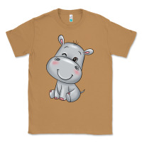 Toasted Coconut hippo Classic Tee - texasbilliewilder