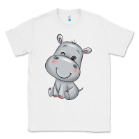 White hippo Classic Tee - texasbilliewilder