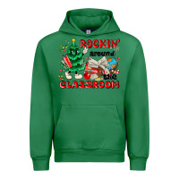 Emerald rockin around the classroom Urban Hoodie - MaliasSmallBusiness