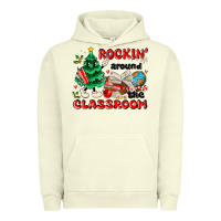 Pigment Pistachio rockin around the classroom Urban Hoodie - MaliasSmallBusiness