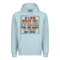 Blue Mist if i was skinny and mentally stable i'd be unstopp Premium Hoodie - MaliasSmallBusiness