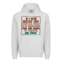 If I Was Skinny And Mentally Stable I'd Be Unstopp Premium Hoodie | Teevron