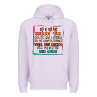Lilac if i was skinny and mentally stable i'd be unstopp Premium Hoodie - MaliasSmallBusiness