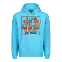 Ocean Blue if i was skinny and mentally stable i'd be unstopp Premium Hoodie - MaliasSmallBusiness