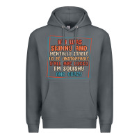 Rock if i was skinny and mentally stable i'd be unstopp Premium Hoodie - MaliasSmallBusiness
