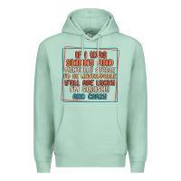Seafoam if i was skinny and mentally stable i'd be unstopp Premium Hoodie - MaliasSmallBusiness