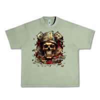 Oil Green bad money Urban Heavy Tee - Unal Design
