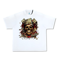 White bad money Urban Heavy Tee - Unal Design