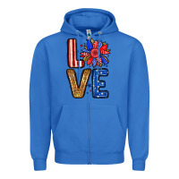 True Royal Love sunflower Zipper Hoodie - Neo Western