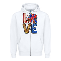 White Love sunflower Zipper Hoodie - Neo Western