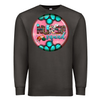 Smoke nurse round earrings 3 Premium Sweatshirt - BundleAndBundleShop