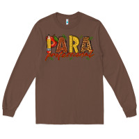 Chestnut paraprofessional Long Sleeve Tee - texasbilliewilder