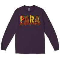 Plum paraprofessional Long Sleeve Tee - texasbilliewilder