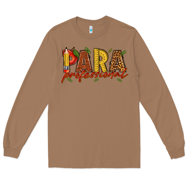 Paraprofessional Long Sleeve Tee by texasbilliewilder | Teevron