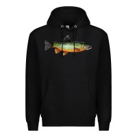 Black Greenback Cutthroat Trout Fish Premium Hoodie - RanaPortraitStore