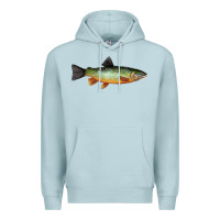 Blue Mist Greenback Cutthroat Trout Fish Premium Hoodie - RanaPortraitStore