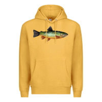 Mustard Greenback Cutthroat Trout Fish Premium Hoodie - RanaPortraitStore