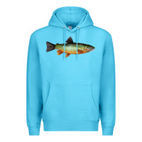 Ocean Blue Greenback Cutthroat Trout Fish Premium Hoodie - RanaPortraitStore