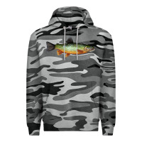 Slate Camo Greenback Cutthroat Trout Fish Premium Hoodie - RanaPortraitStore