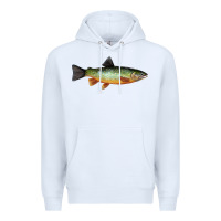 White Greenback Cutthroat Trout Fish Premium Hoodie - RanaPortraitStore