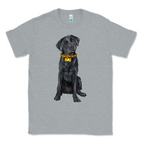 Heather Grey labrador retriever with overflow Classic Tee - texasbilliewilder